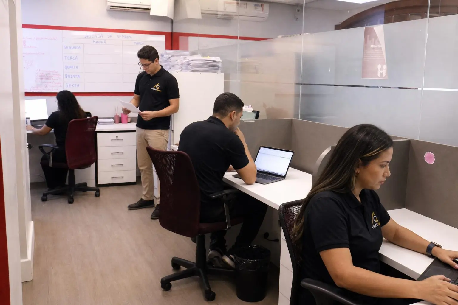 Ciatos Bank — equipe e operação