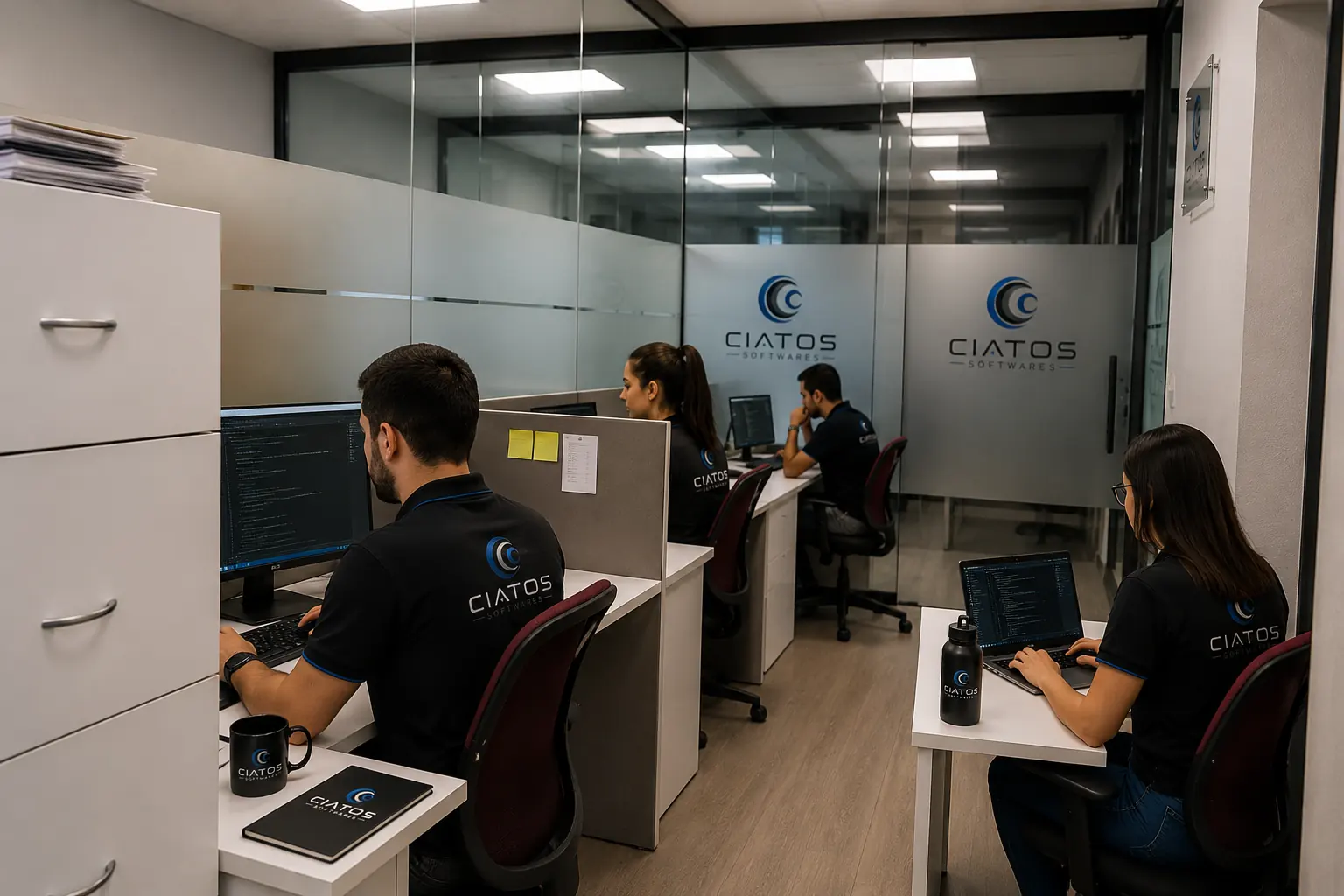 Ciatos Softwares — equipe e operação
